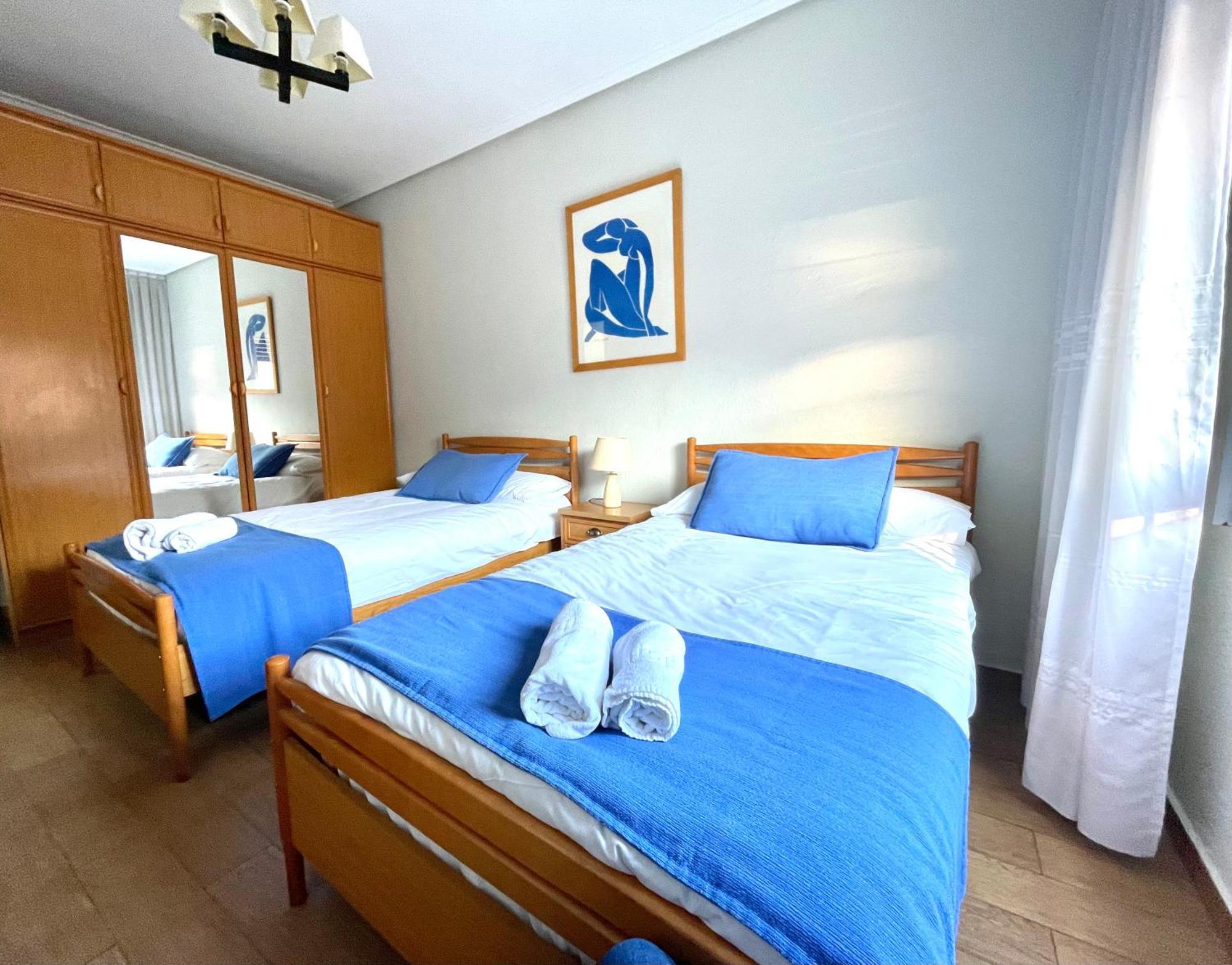 Tranquilo apartamento cerca del Casco Viejo de Bilbao Bilbau Exterior foto