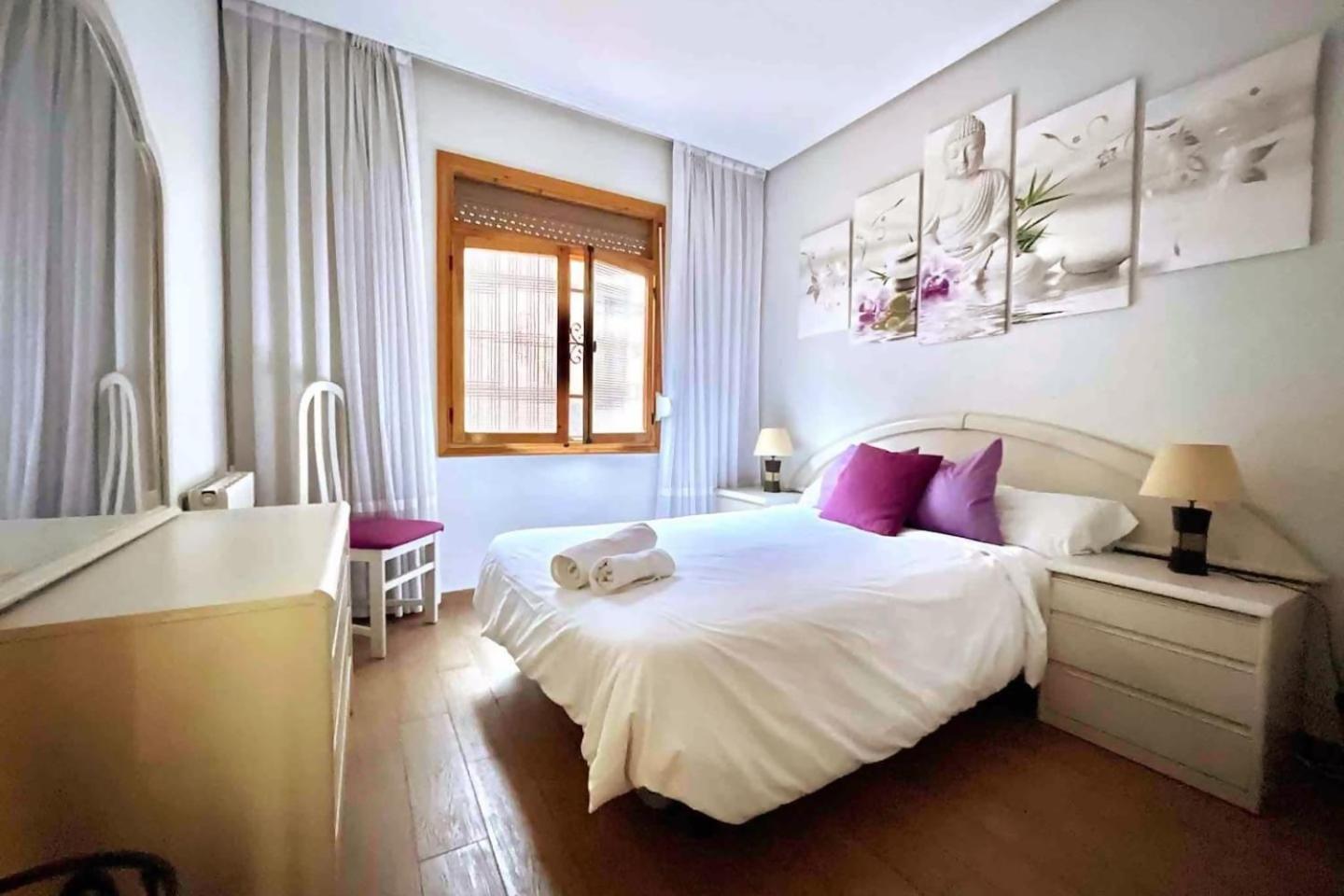 Tranquilo apartamento cerca del Casco Viejo de Bilbao Bilbau Exterior foto