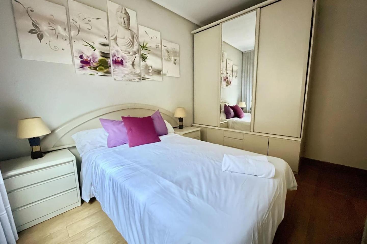 Tranquilo apartamento cerca del Casco Viejo de Bilbao Bilbau Exterior foto